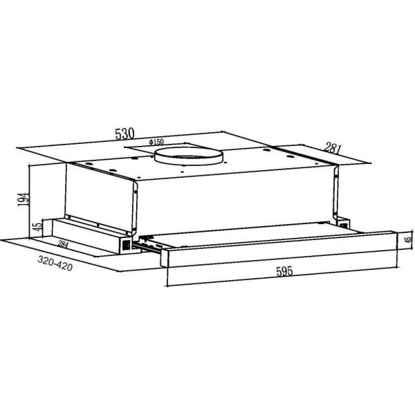 Вытяжка SCHTOFF TF-5260 GBK Вытяжка SCHTOFF TF-5260 GBK