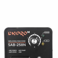 Сварочный инвертор Dnipro-M SAB-258N Сварочный инвертор Dnipro-M SAB-258N