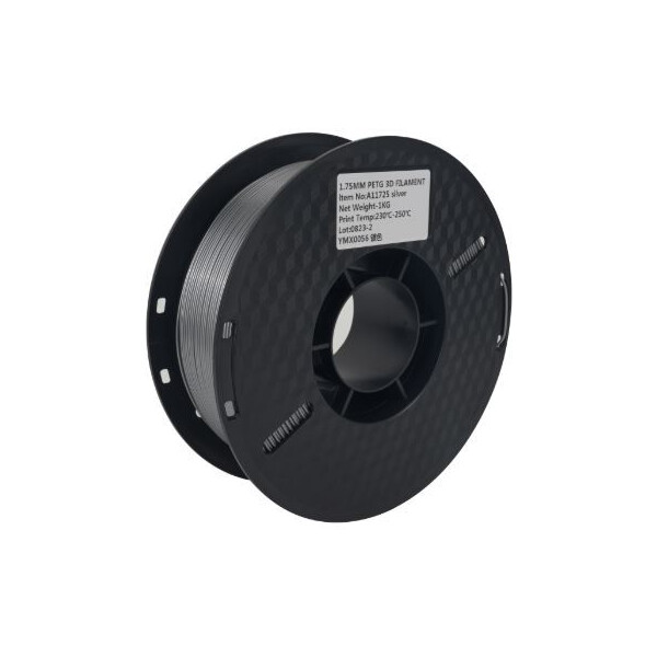 Пластик Kingroon PETG 1.75мм HC100 (1кг, Silver)