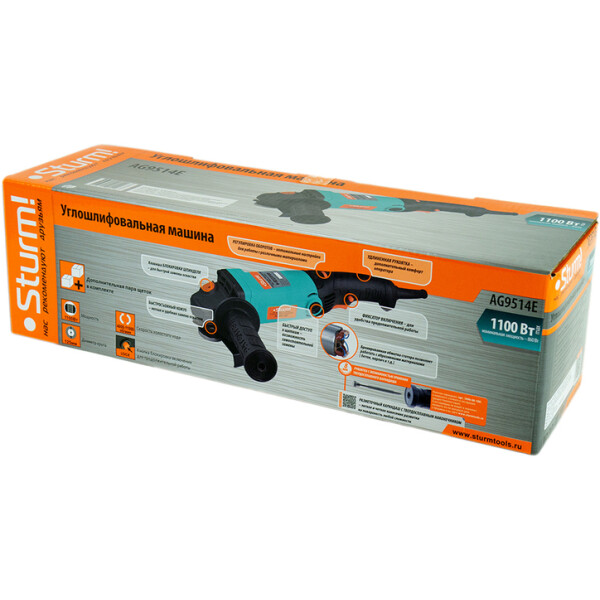 Угловая шлифмашина Sturm AG9514E Угловая шлифмашина Sturm AG9514E