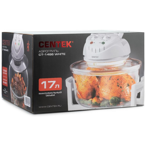 Аэрогриль CENTEK CT-1456 (белый) Аэрогриль CENTEK CT-1456 (белый)