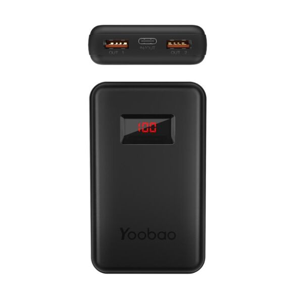 

Аккумуляторы для сотовых телефонов Yoobao, Портативное зарядное устройство Yoobao PD10 (черный)