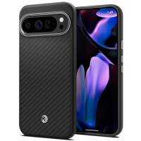 Чехол для телефона Spigen Enzo Aramid для Google Pixel 9 Pro XL ACS07734 (черный матовый)