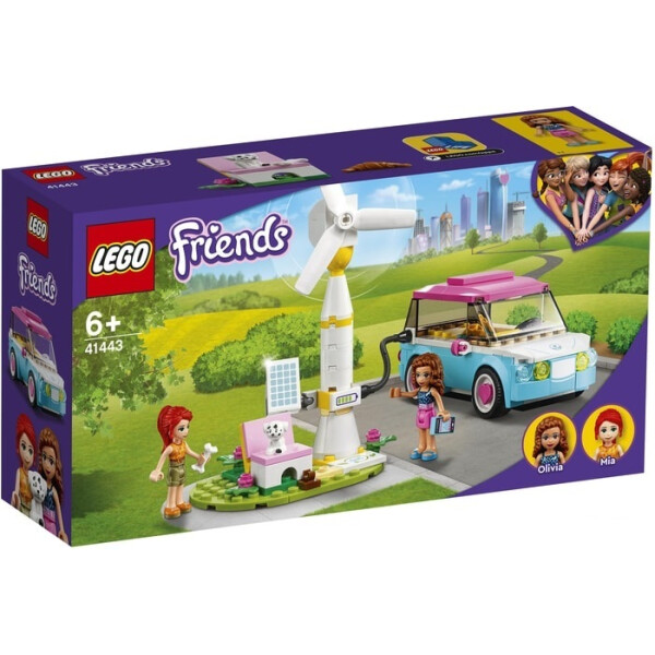 

Игры, игрушки LEGO, Конструктор LEGO Friends 41443 Электромобиль Оливии