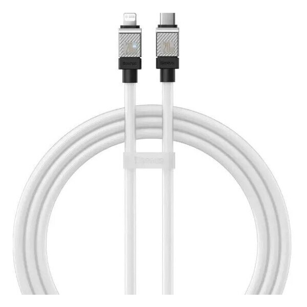 Кабель Baseus CoolPlay Series Fast Charging Cable Type-C to Lightning 20W CAKW000102 (2 м, белый)