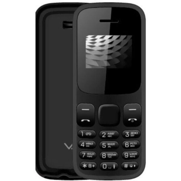 

Сотовые телефоны VERTEX, Мобильный телефон Vertex M114 (черный) без ЗУ