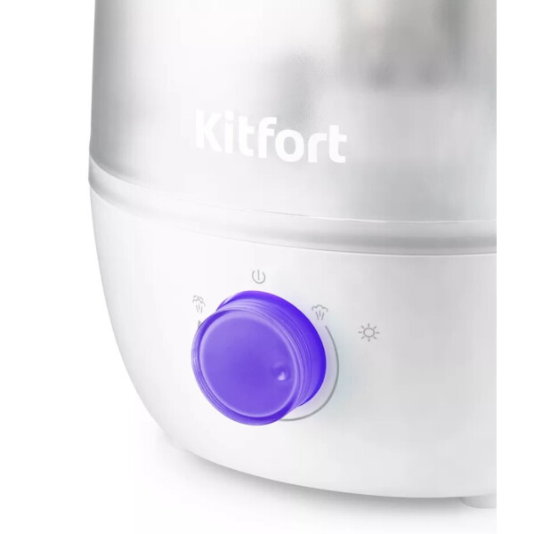 Увлажнитель воздуха Kitfort KT-2842-1 (бело-фиолетовый)