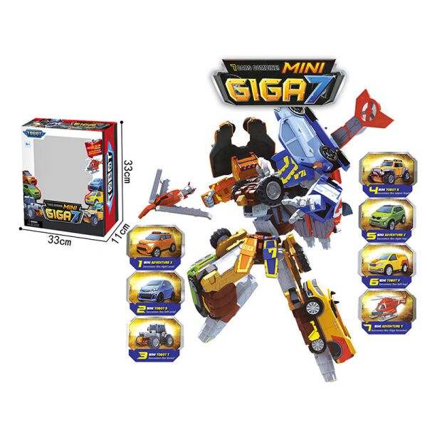 

Игры, игрушки Play Smart, Трансформер PLAYSMART Mini Giga7 339-7C