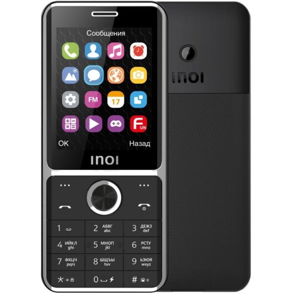 

Сотовые телефоны Inoi, Мобильный телефон Inoi 249 (черный)