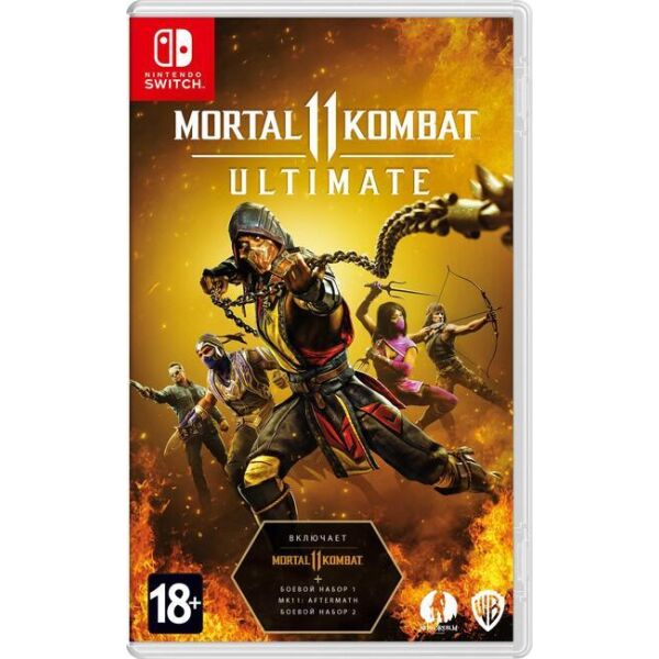 

Игровые диски Nintendo NINTENDO, Игра Mortal Kombat 11 Ultimate. Код загрузки, без картриджа [Nintendo Switch, русские субтитры]