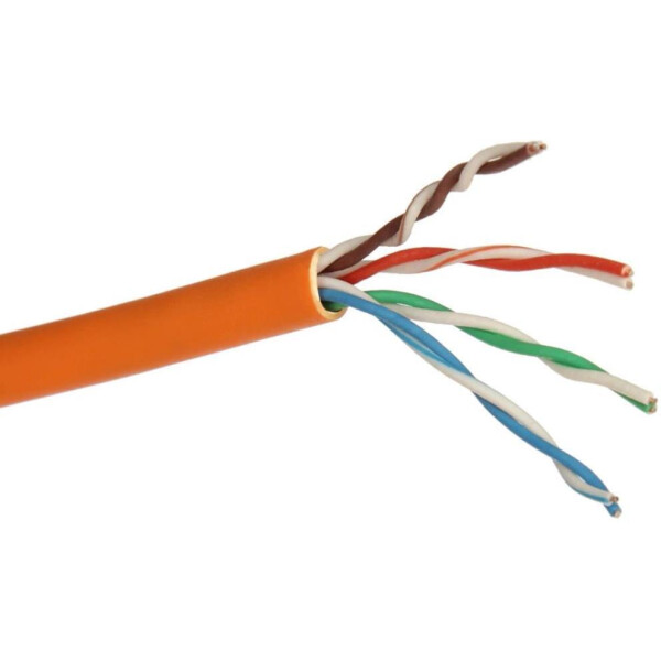 Кабель ExeGate UTP4-C5e-CCA-S24-IN-LSZH-OR-305 UTP / EX256747RUS