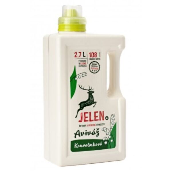 

Средства для стирки JELEN, Кондиционер для белья JELEN с ароматом ландыша 2.7 л (108 стирок)