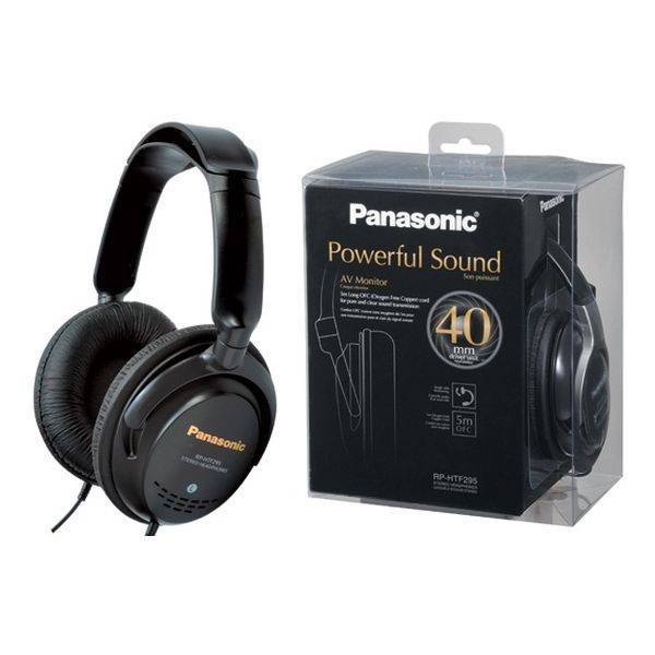 

Наушники PANASONIC, Наушники Panasonic RP-HTF295E-K