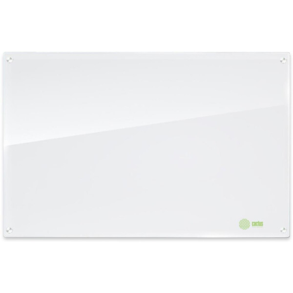 Доска стеклянная Cactus CS-GBD-90x120-WT