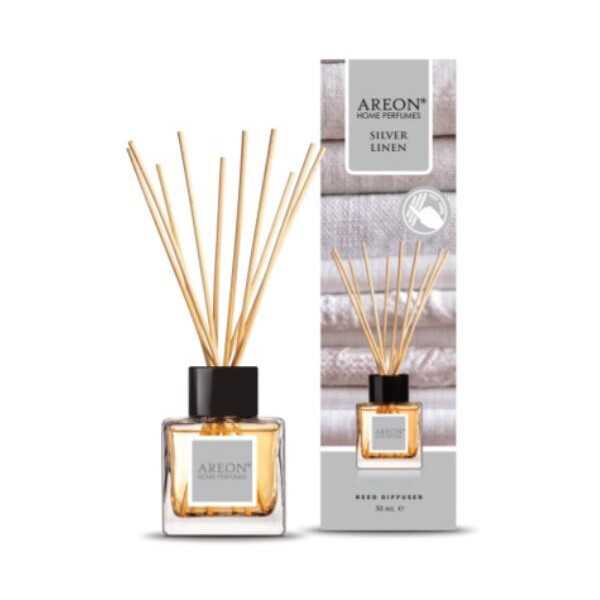 Аромадиффузор Areon Sticks Silver Linen ARE-HP12 (50 мл)