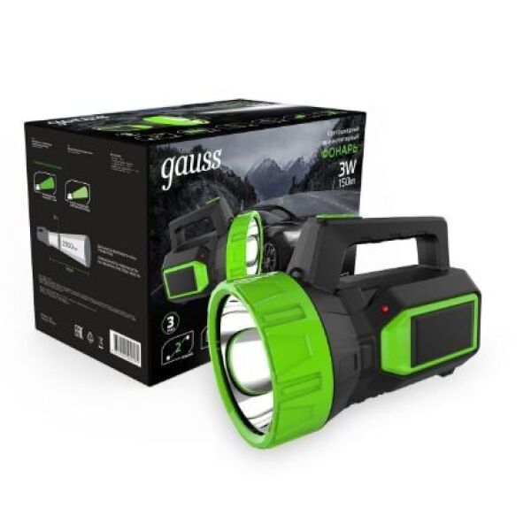 Фонарь Gauss GFL604 (GF604) Фонарь Gauss GFL604 (GF604)