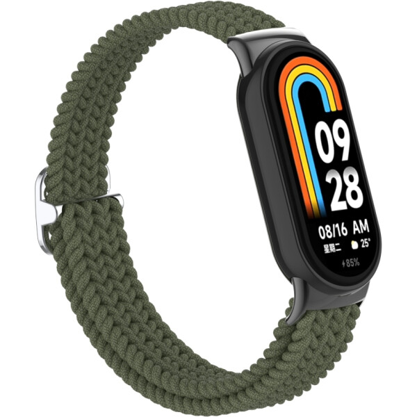 Ремешок Bingo Braided для Xiaomi Mi Band 8 (зеленый) Ремешок Bingo Braided для Xiaomi Mi Band 8 (зеленый)