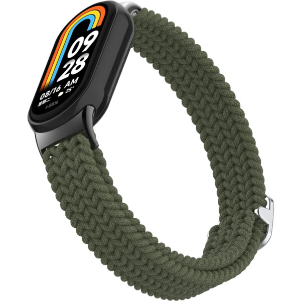Ремешок Bingo Braided для Xiaomi Mi Band 8 (зеленый) Ремешок Bingo Braided для Xiaomi Mi Band 8 (зеленый)