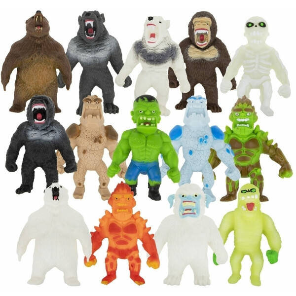 

Игры, игрушки 1TOY, Фигурка тянущаяся 1TOY Monster flex T18100 (ассорти)