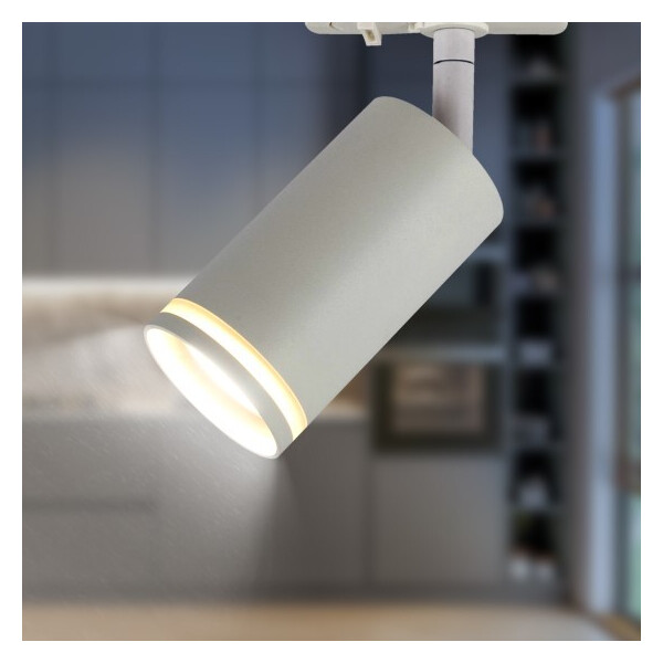 Трековый светильник ЭРА TR52-GU10 WH Трековый светильник ЭРА TR52-GU10 WH