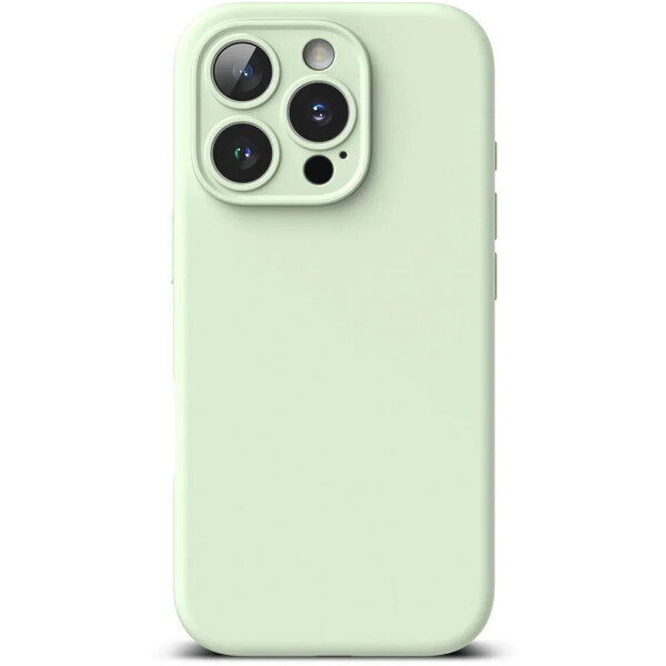 Чехол RINGKE SILICONE MAGNETIC MAGSAFE для IPHONE 16 PRO MAX SOFT MINT Чехол RINGKE SILICONE MAGNETIC MAGSAFE для IPHONE 16 PRO MAX SOFT MINT