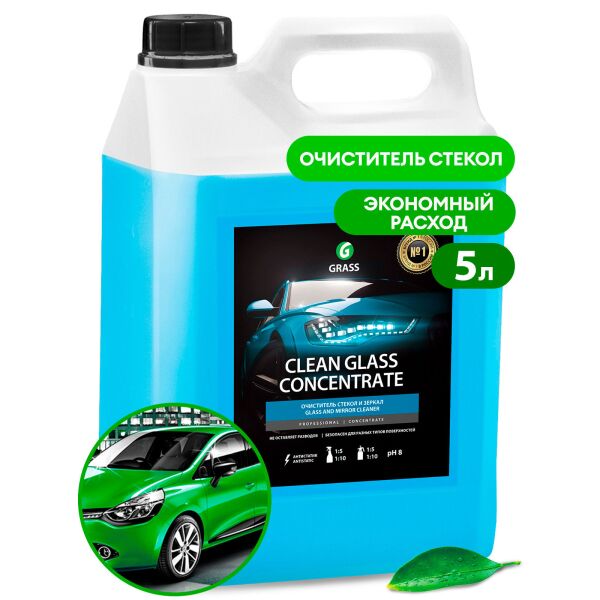 

Чистящие средства для дома GRASS, Очиститель стекол Grass Clean Glass Consentrate 5л 130101