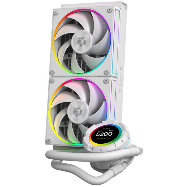 Система жидкостного охлаждения для процессора ID-Cooling SL240 White Система жидкостного охлаждения для процессора ID-Cooling SL240 White