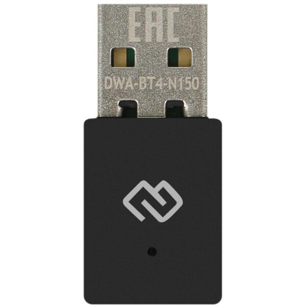 Сетевой адаптер Wi-Fi + Bluetooth Digma DWA-BT4-N150