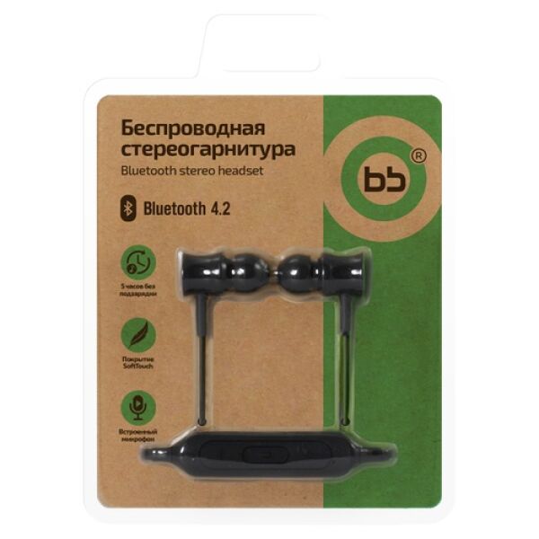 Наушники Nobby BB-BH-42 (черный) Наушники Nobby BB-BH-42 (черный)