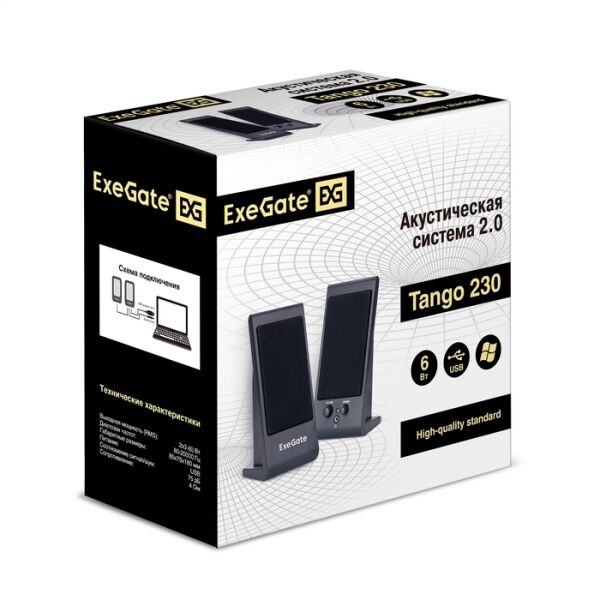 Акустическая система ExeGate Tango 230 (EX287056RUS) Акустическая система ExeGate Tango 230 (EX287056RUS)