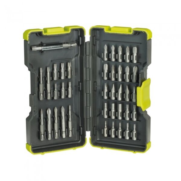 

Оснастка для инструмента Ryobi, Набор бит Ryobi RAK40SD (5132002257) 40 предметов