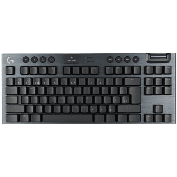 Клавиатура Logitech G915 TKL Lightspeed GL Clicky (карбон) 920-012749