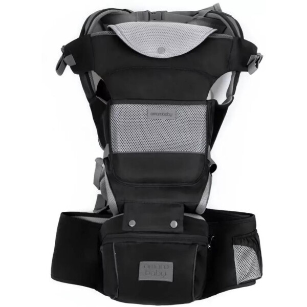 Эрго-рюкзак Amarobaby Carry / AB22-30CARRY/09 (черный)