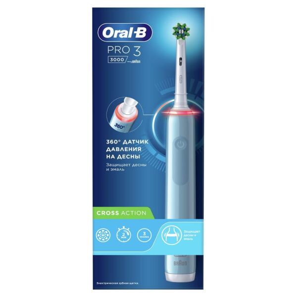 Электрическая зубная щетка Braun Oral-B Pro 3 3000/D505.513.3 Электрическая зубная щетка Braun Oral-B Pro 3 3000/D505.513.3
