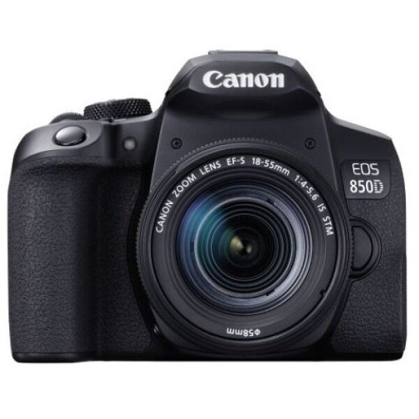

Фотокамеры CANON, Зеркальный фотоаппарат Canon EOS 850D Kit 18-55mm f/4-5.6 IS STM
