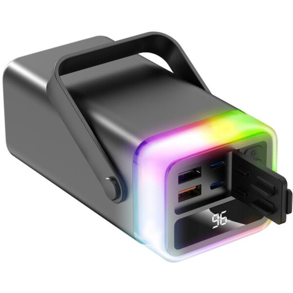 Внешний аккумулятор TFN Apollo 40000mAh RGB (TFN-PB-337-GR (серый) Внешний аккумулятор TFN Apollo 40000mAh RGB (TFN-PB-337-GR (серый)