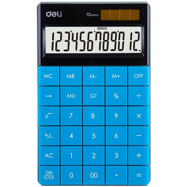 Калькулятор DELI 1589BLUE