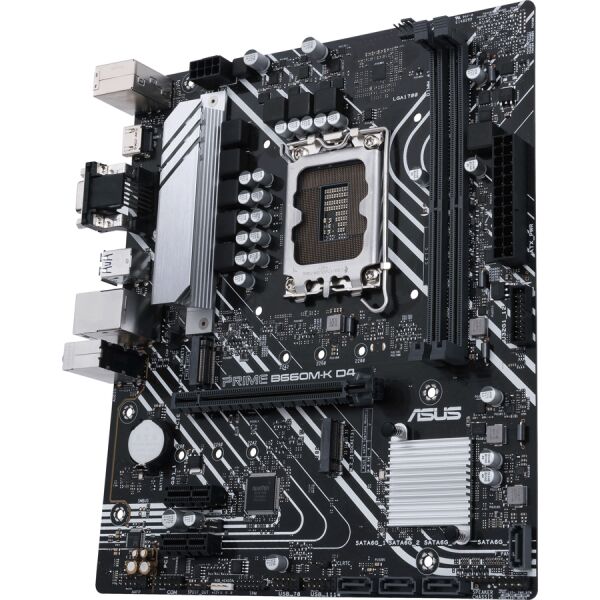 Материнская плата ASUS PRIME B660M-K D4 Материнская плата ASUS PRIME B660M-K D4