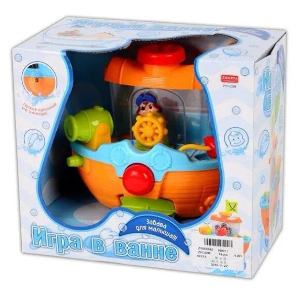 

Игры, игрушки ZHORYA, Набор игрушек для ванной Zhorya ZYC-0298