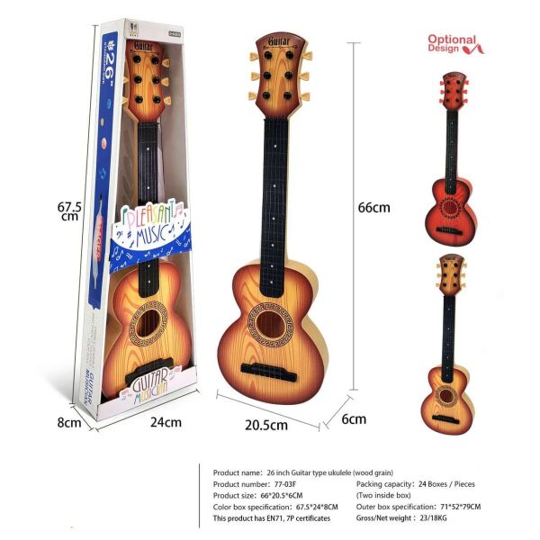 

Игры, игрушки GUICHENG TOYS, Гитара GUICHENG TOYS 77-03F