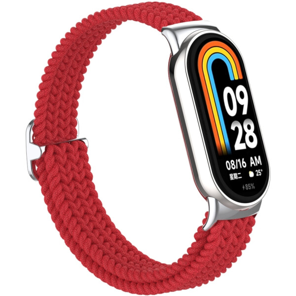 Ремешок Bingo Braided для Xiaomi Mi Band 8 (красный) Ремешок Bingo Braided для Xiaomi Mi Band 8 (красный)