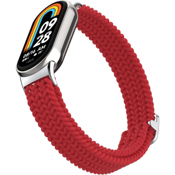Ремешок Bingo Braided для Xiaomi Mi Band 8 (красный) Ремешок Bingo Braided для Xiaomi Mi Band 8 (красный)