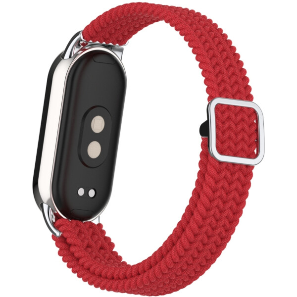 Ремешок Bingo Braided для Xiaomi Mi Band 8 (красный) Ремешок Bingo Braided для Xiaomi Mi Band 8 (красный)