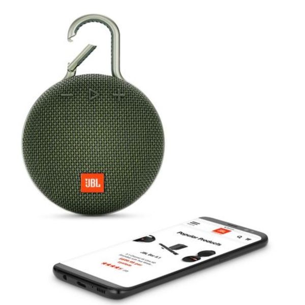 Беспроводная колонка JBL CLIP3 (зеленый) Беспроводная колонка JBL CLIP3 (зеленый)
