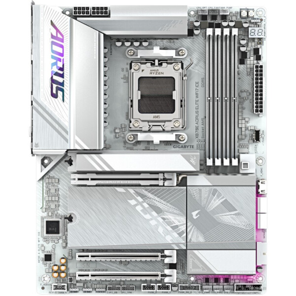 Материнская плата Gigabyte X870 Aorus Elite WiFi7 Ice Материнская плата Gigabyte X870 Aorus Elite WiFi7 Ice