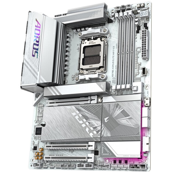 Материнская плата Gigabyte X870 Aorus Elite WiFi7 Ice Материнская плата Gigabyte X870 Aorus Elite WiFi7 Ice