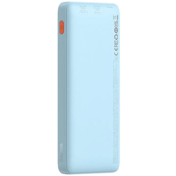 Внешний аккумулятор Baseus Airpow Fast Charge Power Bank 20W 10000mAh (голубой) Внешний аккумулятор Baseus Airpow Fast Charge Power Bank 20W 10000mAh (голубой)