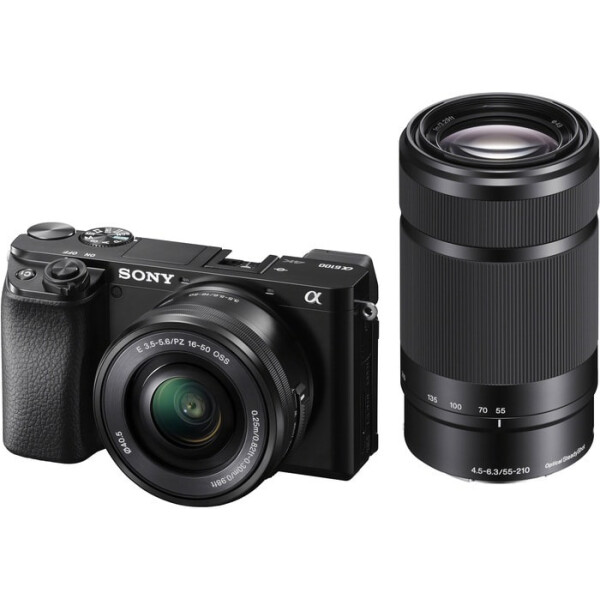 

Фотокамеры SONY, Фотокамера SONY Alpha a6100 Double Kit 16-50mm + 55-210mm (ILCE-6100Y)