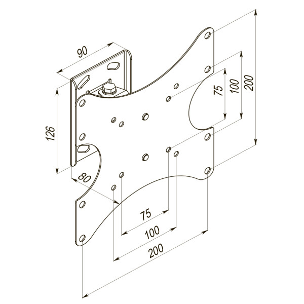 Кронштейн Simpler 25ЕТ Кронштейн Simpler 25ЕТ