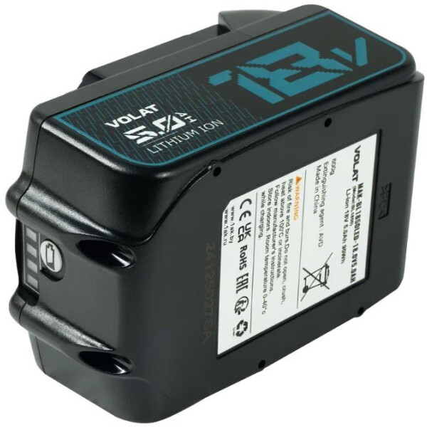 Аккумуляторная батарея VOLAT для Makita 18.0V 5.0AH (Li-ion) MAK-BL1850LED Аккумуляторная батарея VOLAT для Makita 18.0V 5.0AH (Li-ion) MAK-BL1850LED